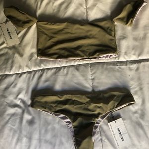 Nirvanic Olive Swim Suit